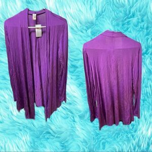 Amazon Purple Cardigan 